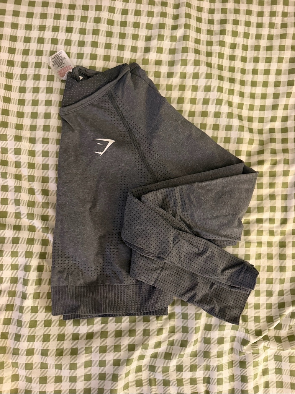 Gymshark Seamless Long Sleeve Top - Heather Gray